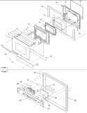 Part Location Diagram of 31861401B Whirlpool CNTRL-ELEC