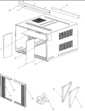 Part Location Diagram of R0131401 Whirlpool BRACE, EXTERNAL-LT