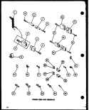 POWER CORD AND TERMINA LS Diagram and Parts List for LG2412 P7762228W W Amana Dryer
