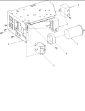 Control Assembly Diagram and Parts List for AAC101SRA PAAC101SRA0 Amana Air Conditioner