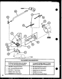 Page 9 Diagram and Parts List for LGD312 P7762222W W Amana Dryer