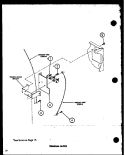 TERMINAL BLOCK Diagram and Parts List for LED502 P7762223W Amana Dryer