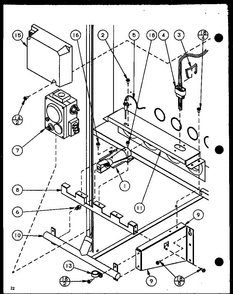 Section 7 Diagram and Parts List for GHI140A35 P6983108F Amana Heater