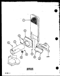HEATER BOX (GAS MODELS) Diagram and Parts List for LGD512 P7762224W W Amana Dryer