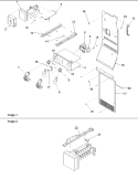Fz Lighting & Auger Assy Diagram and Parts List for ARSE667BC PARSE667BC0 Amana Refrigerator