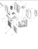 CHASSIS ASSEMBLY Diagram and Parts List for AAC061STA PAAC061STA0 Amana Air Conditioner