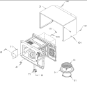 Part Location Diagram of W10841091 Whirlpool Microwave Screw