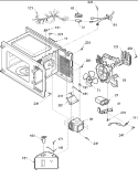 Part Location Diagram of R0131111 Whirlpool BRACKET, CAPACITOR