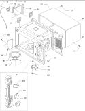 Part Location Diagram of 4359777 Whirlpool Wave Guide Cover