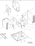 CHASSIS ASSEMBLY Diagram and Parts List for AAC081STA PAAC081STA0 Amana Air Conditioner