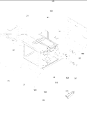 CHASSIS ASSEMBLY PARTS Diagram and Parts List for MC22MP P1198706M Amana Microwave