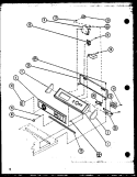 Page 1 Diagram and Parts List for LE3402W P1118303W W Amana Dryer