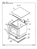 BODY Diagram and Parts List for WW2750B  Jenn-Air Wall Oven