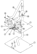 INTERNAL CONTROLS Diagram and Parts List for CWE7000ACB  Maytag Wall Oven