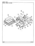OVEN Diagram and Parts List for WW2750B  Jenn-Air Wall Oven