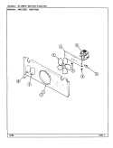 BLOWER MOTOR (COOLING) Diagram and Parts List for WW2750B  Jenn-Air Wall Oven