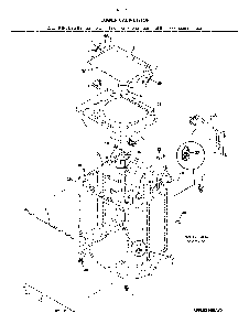 Lower Cabinet/Top Diagram and Parts List for 41771732811  Kenmore Washer Dryer Combo