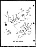 MOTOR Diagram and Parts List for LE3402W P1118303W W Amana Dryer