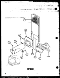 HEATER BOX (GAS MODELS) Diagram and Parts List for LG2112L P1122502W L Amana Dryer