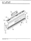 Part Location Diagram of 704731 Whirlpool EXTRUSION TOP