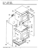 BODY (W256) Diagram and Parts List for W256  Jenn-Air Wall Oven