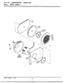 BLOWER MOTOR / CONVECTION (W256) Diagram and Parts List for W256  Jenn-Air Wall Oven