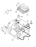 OVEN LINER (W256W) Diagram and Parts List for W256W  Jenn-Air Wall Oven