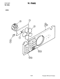 BLOWER MOTOR / COOLING (W256W) Diagram and Parts List for W256W  Jenn-Air Wall Oven