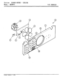 BLOWER MOTOR / COOLING (W256W - C) Diagram and Parts List for W256W-C  Jenn-Air Wall Oven