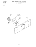 BLOWER MOTOR (COOLING FAN LOWER) Diagram and Parts List for W231  Jenn-Air Microwave Oven Combo
