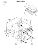 OVEN Diagram and Parts List for W214  Jenn-Air Wall Oven