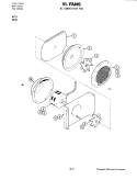 FANS (CONVECTION) Diagram and Parts List for W214  Jenn-Air Wall Oven