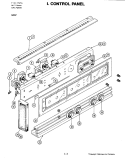 Part Location Diagram of 703070 Whirlpool PANEL, CONTROL