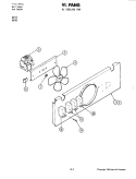 FANS (COOLING) Diagram and Parts List for W242  Jenn-Air Wall Oven