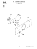 BLOWER MOTOR (COOLING FAN) Diagram and Parts List for W104  Jenn-Air Wall Oven