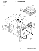 OVEN Diagram and Parts List for W123  Jenn-Air Wall Oven