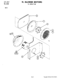 BLOWER MOTOR (CONVECTION) Diagram and Parts List for W123  Jenn-Air Wall Oven