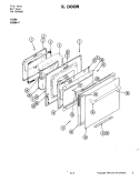 Part Location Diagram of 705135 Whirlpool FRAME NLA