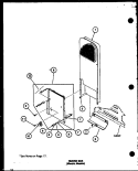HEATER BOX (ELECTRIC MODELS) Diagram and Parts List for LE3902L P1122604W L Amana Dryer