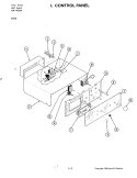 Part Location Diagram of 790212 Whirlpool Button - Plug - R.H. Handle & Door Stop Mounting Holes - Toast