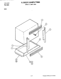 Part Location Diagram of 704396 Whirlpool EXTRUSION, TOP
