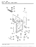 Part Location Diagram of 790324 Whirlpool Heater-Mullion