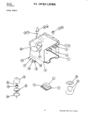 OVEN Diagram and Parts List for W105-C  Jenn-Air Wall Oven