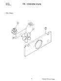 COOLING FAN Diagram and Parts List for W221-C  Jenn-Air Microwave Oven Combo