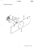 FAN (LOWER COOLING) Diagram and Parts List for W205  Jenn-Air Microwave Oven Combo