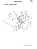BASIC BODY - LOWER OVEN / INTERNAL (W205) Diagram and Parts List for W205  Jenn-Air Microwave Oven Combo