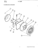 FAN - LOWER OVEN CONVECTION (W225) Diagram and Parts List for W205  Jenn-Air Microwave Oven Combo