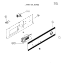 Part Location Diagram of 790010 Whirlpool Door - Butter
