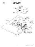 BODY Diagram and Parts List for W142-C  Jenn-Air Wall Oven