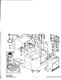 BODY - UPPER Diagram and Parts List for W240  Jenn-Air Wall Oven